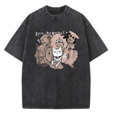 Vintage Men's Anime Dandadan Loose T-shirt